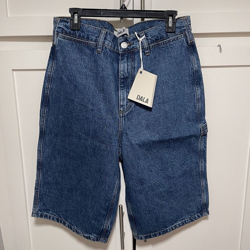 DALA Starch Short Flat Blue Sz 30 NWT - Picture 4 of 10